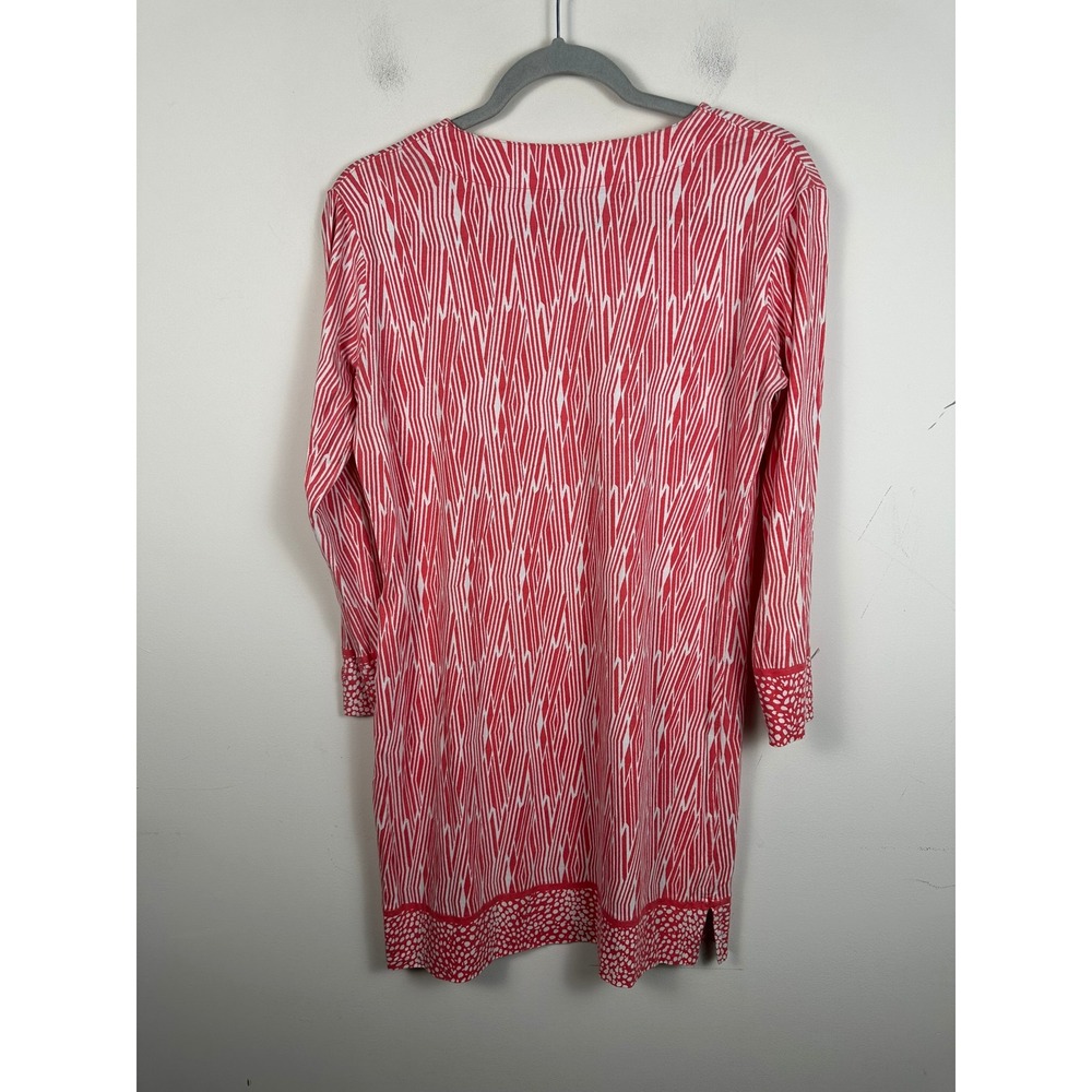 Coolibar Tunic Tops Women S Red Black White Excellent Bundle 2 UPF 50+ Geometric - Picture 8 of 11